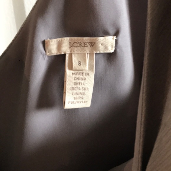 Jcrew grey dress- Size 8 - Picture 3 of 3